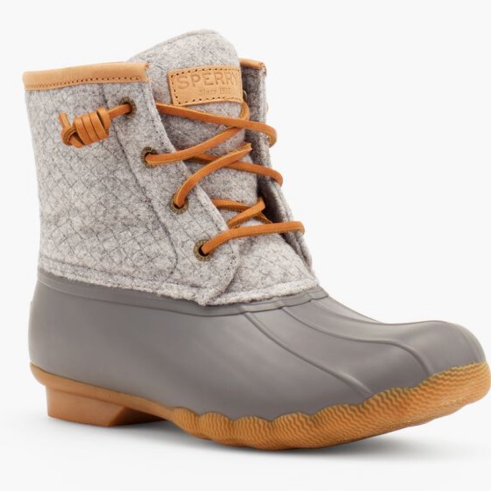 🤍New Sperry Saltwater Wool-Emboss Boots🤍
